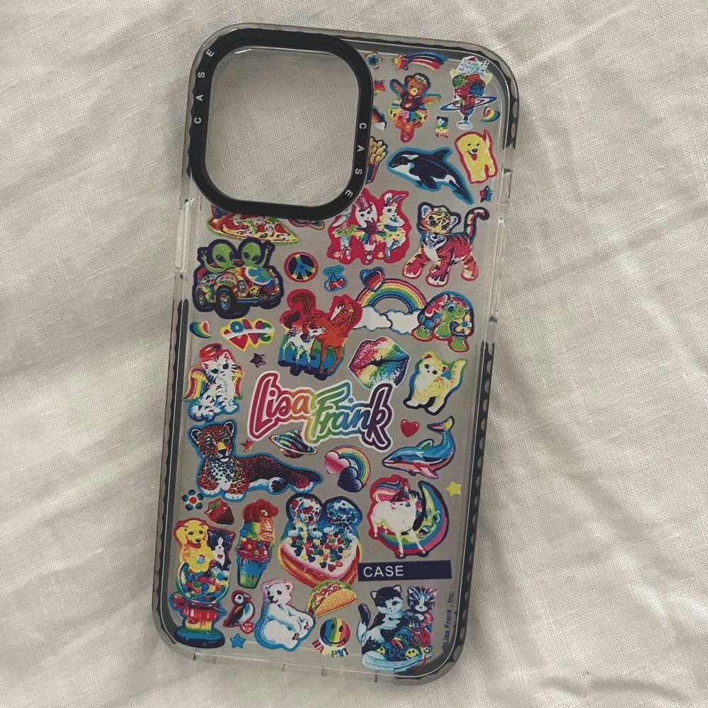 Casetify iPhone 13 Lisa Frank Case